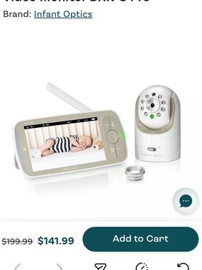 DXR-8 Digital Video Monitor - White/Tan
